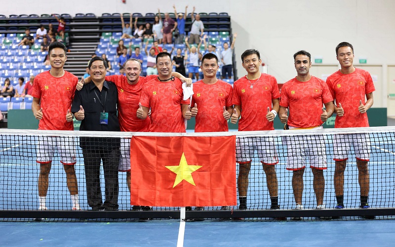 Việt Nam đăng cai giải Davis Cup