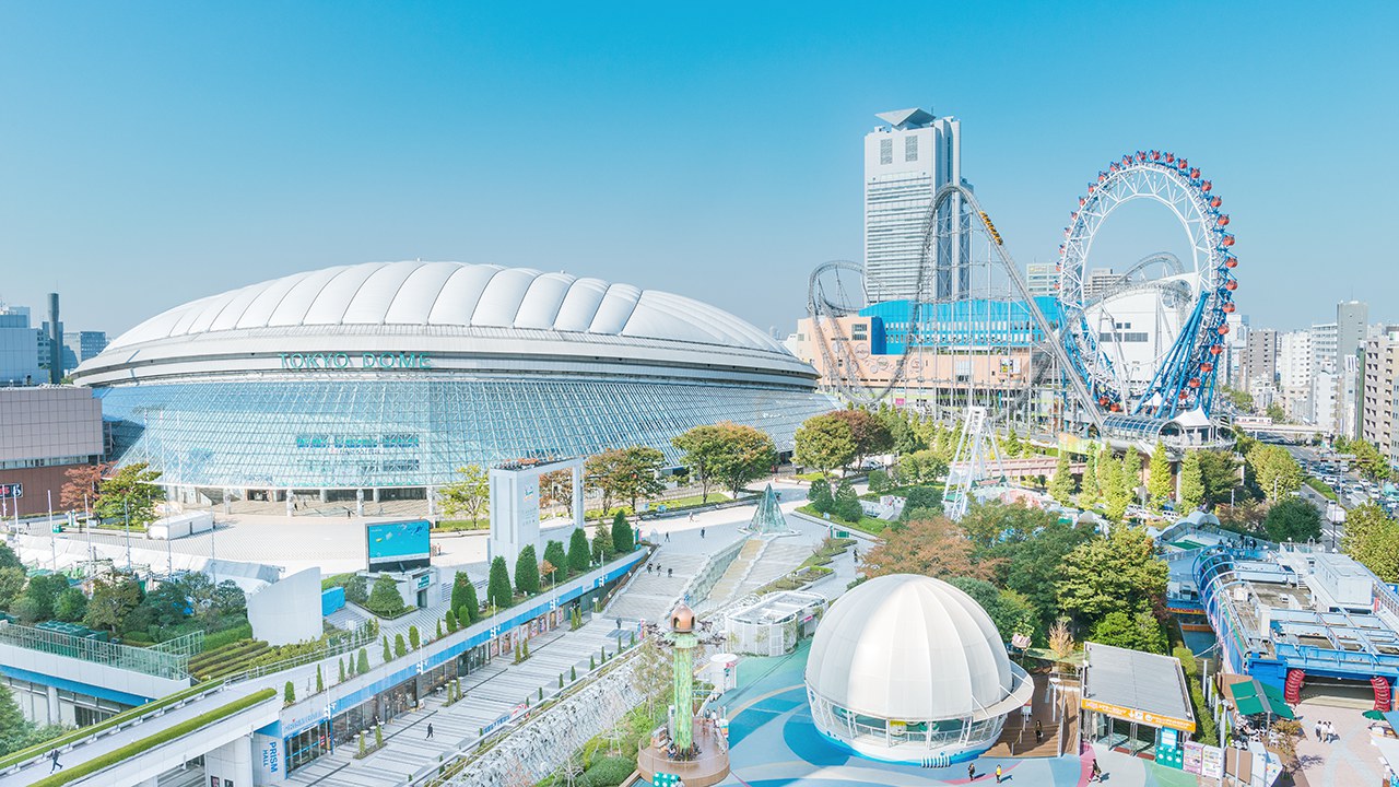 Tokyo Dome City với nhiều hoạt động