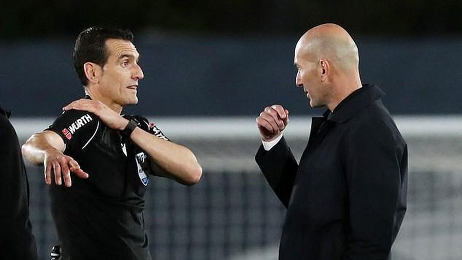Thầy trò Zidane không thể chiếm được vị trí số 1 trên bảng xếp hạng Liga