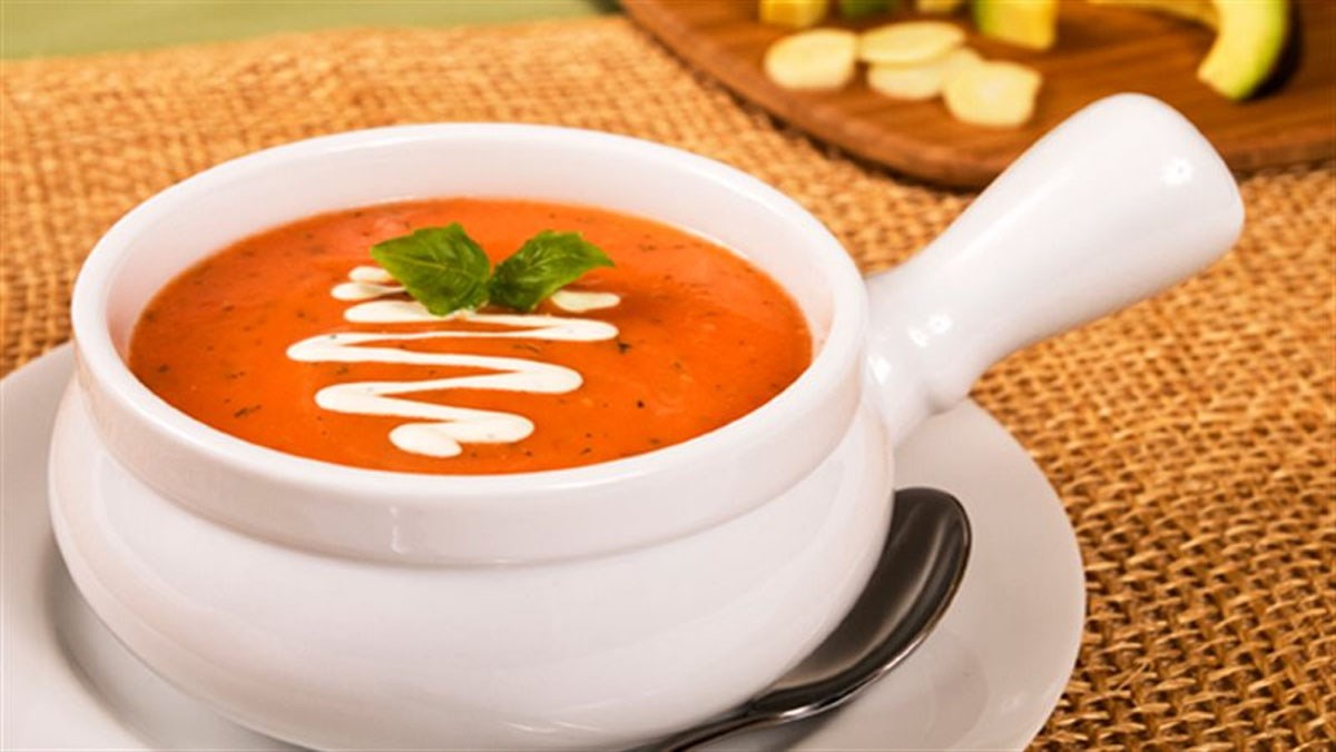 Hướng dẫn cách làm súp cà chua đơn giản