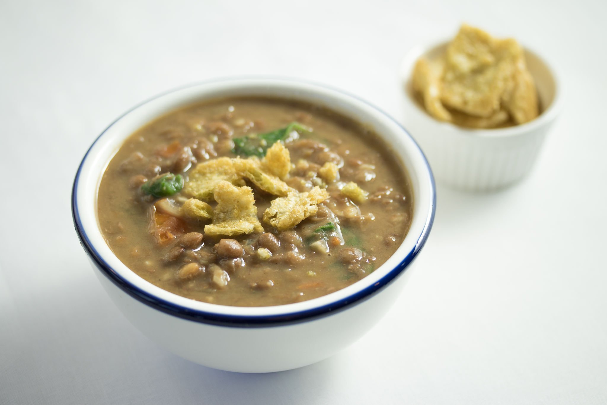 Hướng dẫn cách làm món súp đậu lăng và tỏi