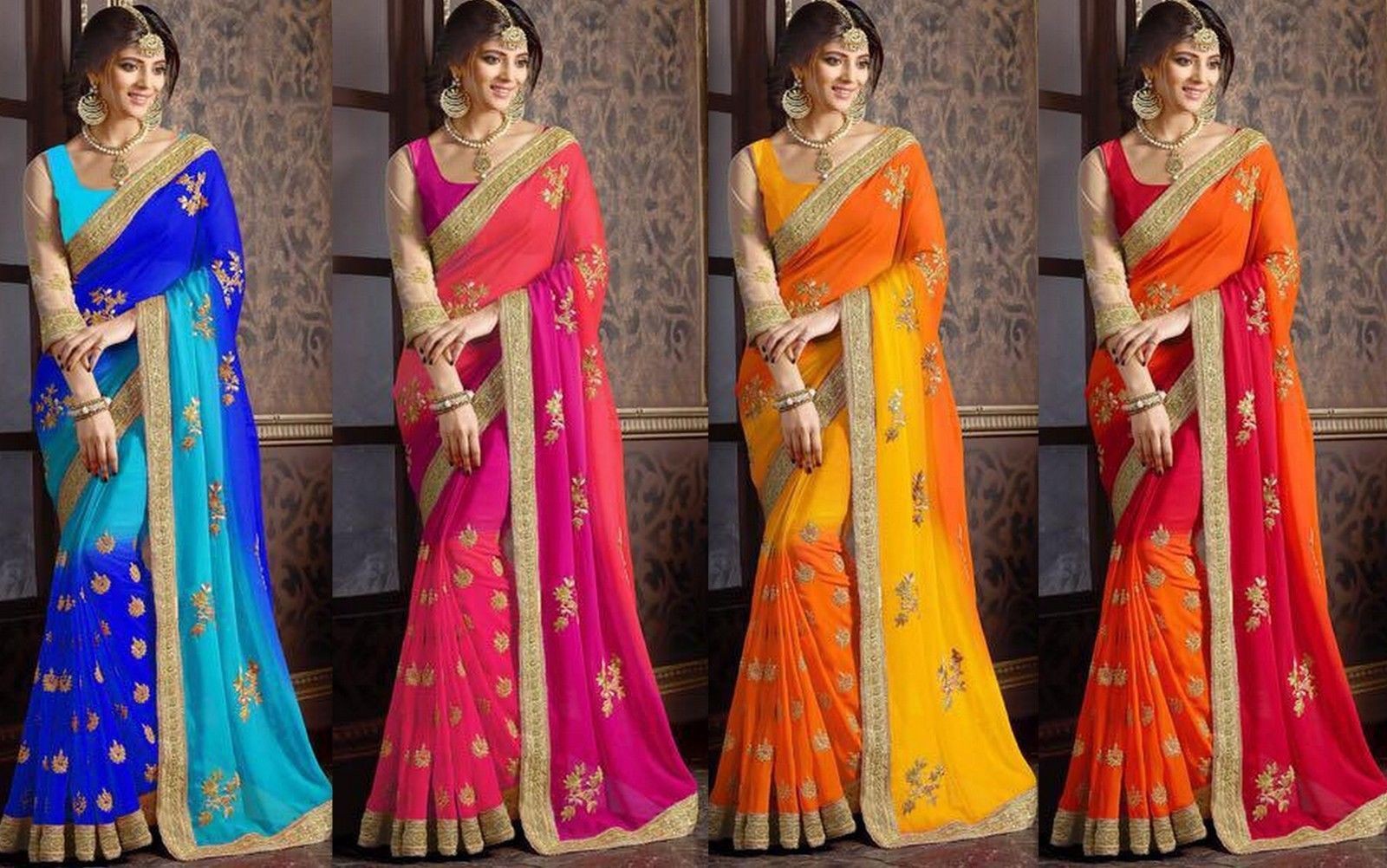 Bộ trang phục Sari truyền thống của Ấn Độ