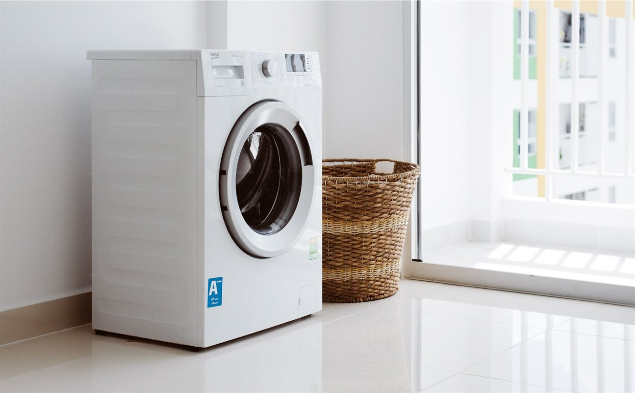 Bố trí máy giặt thành một vật trang trí của ngôi nhà